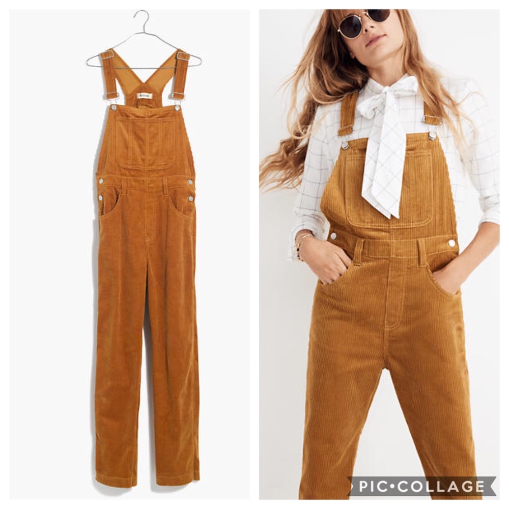 Madewell Corduroy Overalls